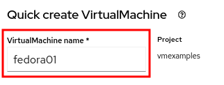 05 Create VM Quick Name