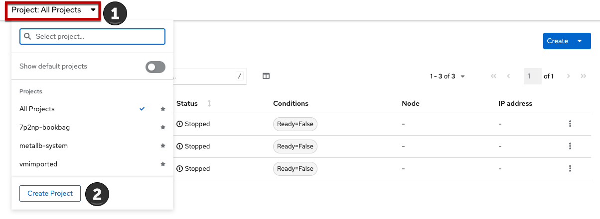 50 create new project